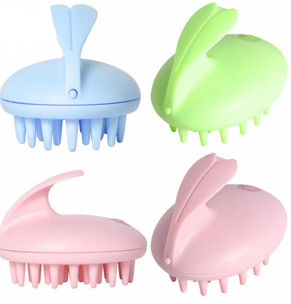 Electric Cute Rabbit Head Vibrating Brush
