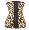 Leapord Shaper Latex Waist Corset