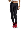 High Waist Glossy Push Up Leggings