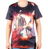 Double Printing Casual Fitness Tshirt